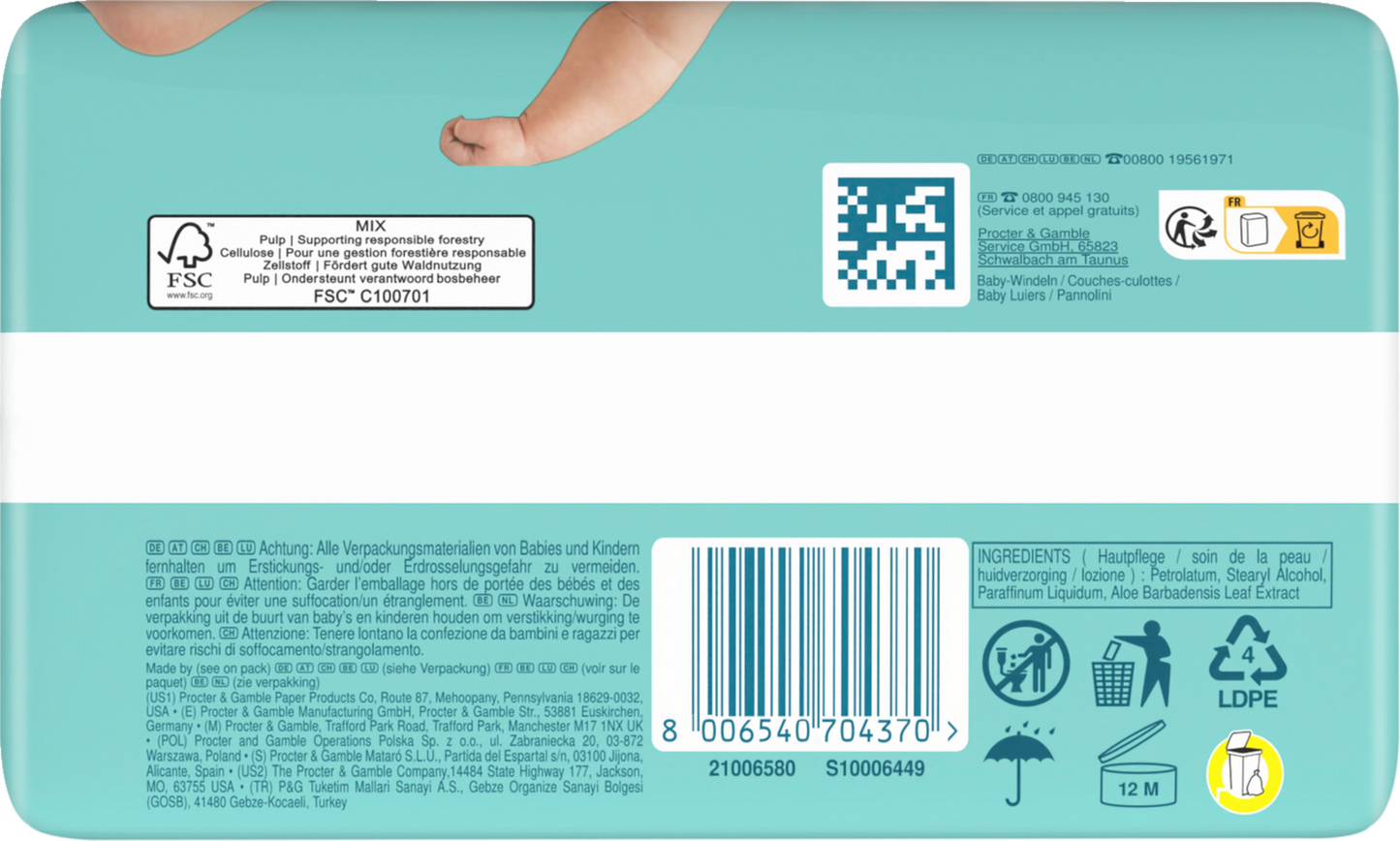 Pampers Premium Protection T1 Newborn 2-5kg (24 pces)