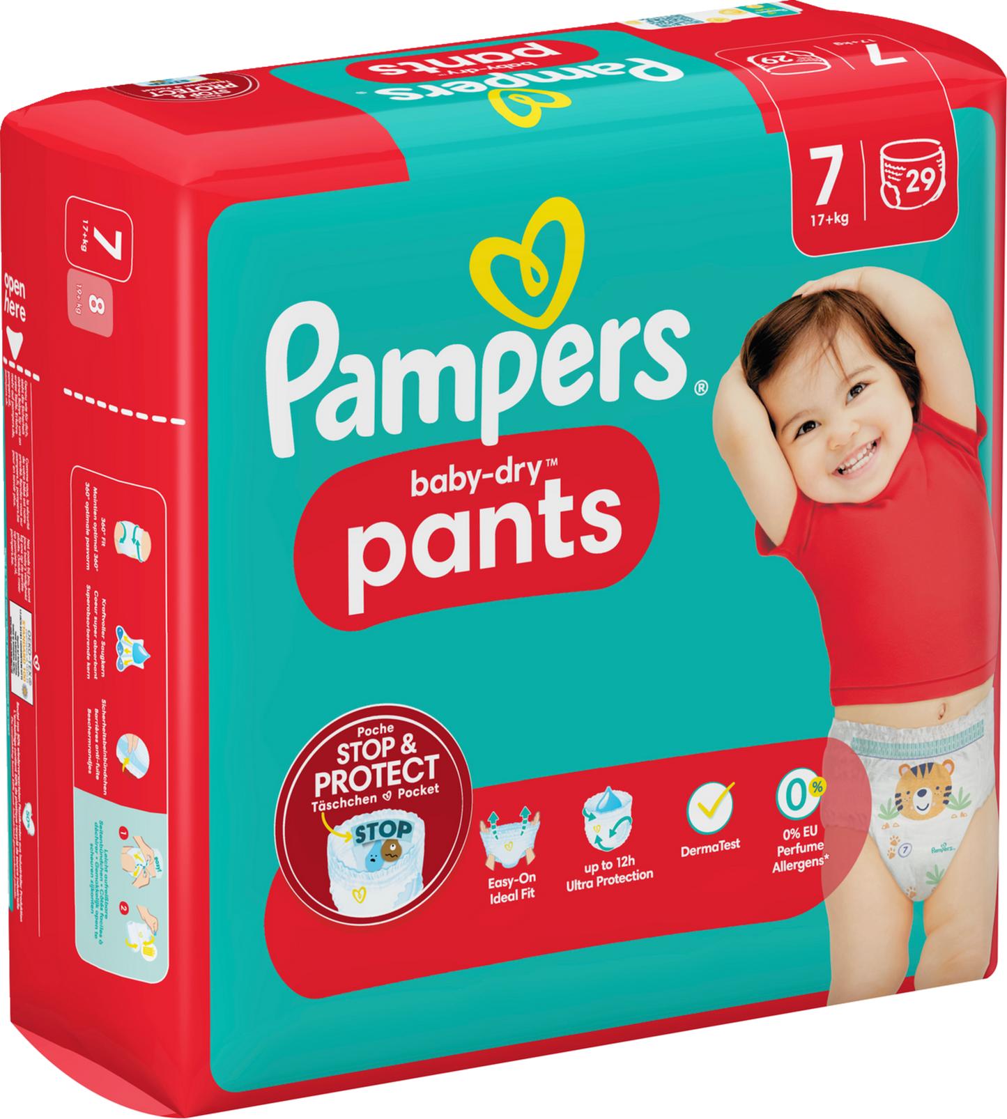 Pampers Baby-Dry PANTS T7 XXL +17kg (29 pces)