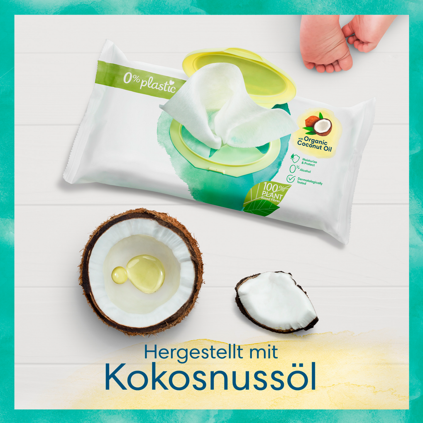 Pampers Harmonie Coco Lingettes (44 pces)