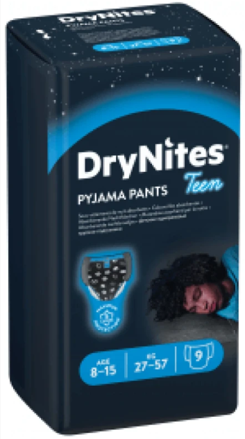 Huggies DryNites® culottes pour la nuit 8-15 ans (27-57 kg) garçon (9 pces)