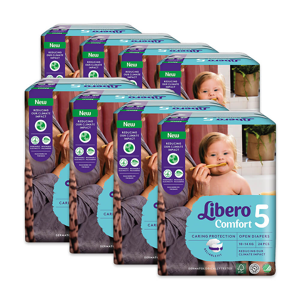 Libero Maxi+ T5 (10-14 kg) 2er Karton (2 x 8 x 24 STK)