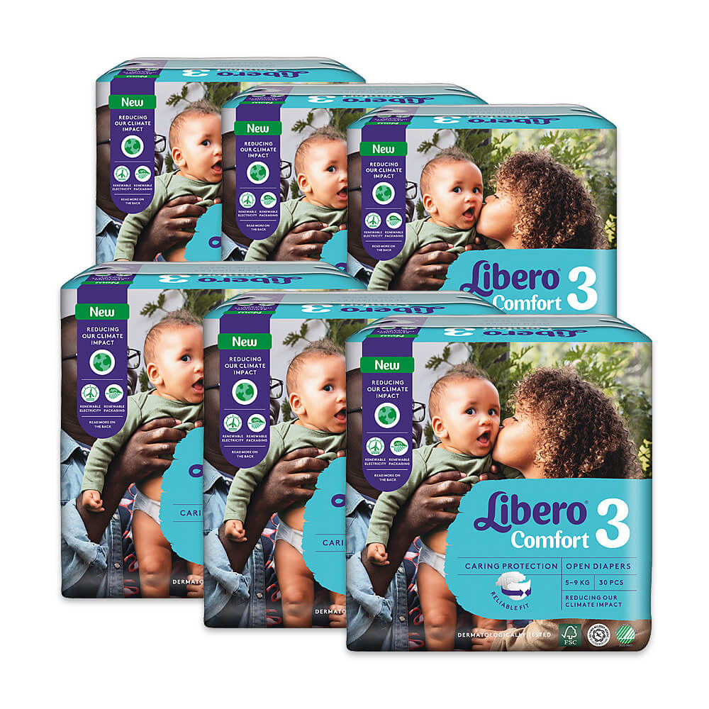 Libero Midi T3 (5-9 kg) 2er Karton (2 x 6 x 30 STK)