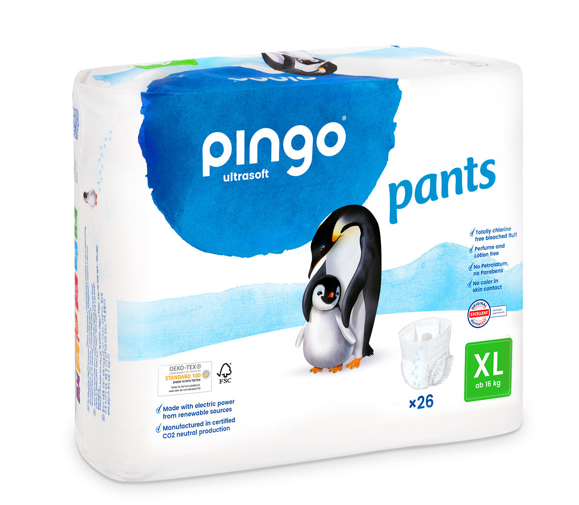 Pingo Pants T6 XL16+ Kg (6 x 26 pces)