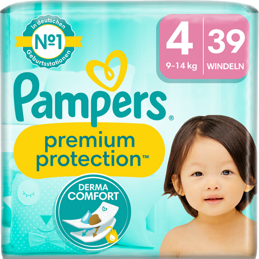 Pampers Premium Protection T4 Maxi 9-14kg (39 pces)