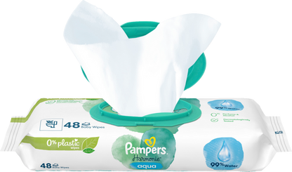Pampers Harmonie Aqua Lingettes (48 pces)