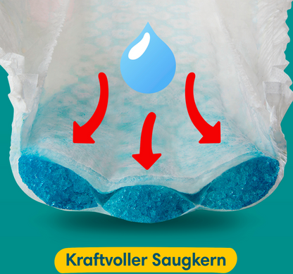 Pampers Baby-Dry PANTS T7 XXL +17kg (126 pces) pack mensuelle