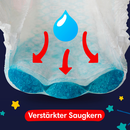 Pampers Baby-Dry Night Pants T5 Junior 12-17kg (160 pces) pack mensuelle