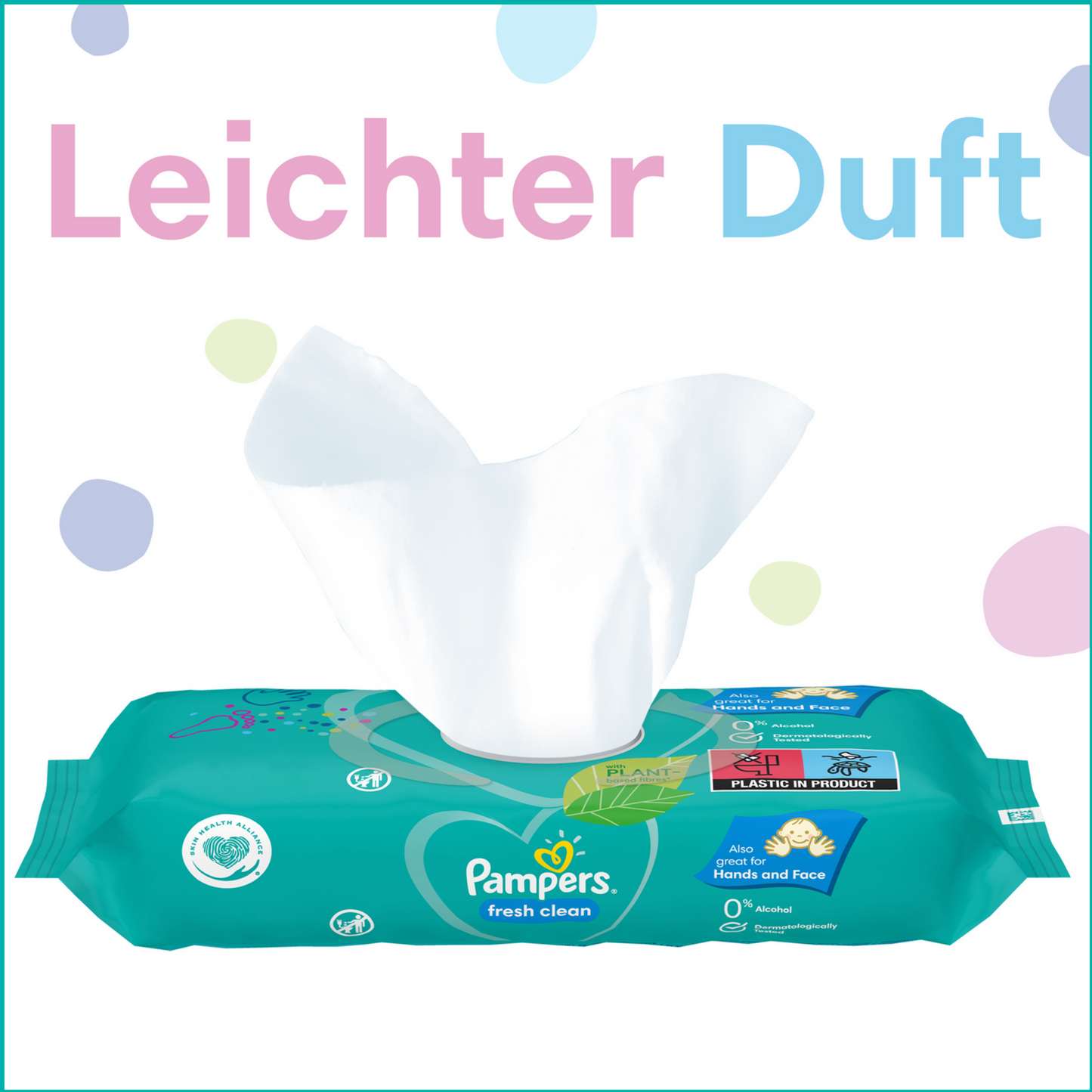 Pampers Fresh Clean Lingettes (80 pces)