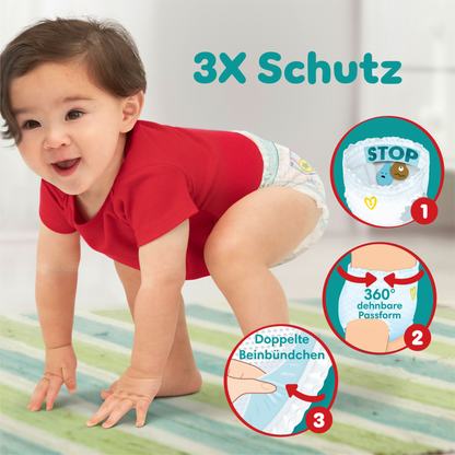 Pampers Baby-Dry PANTS T4 Maxi 9-15kg (2 x 42 pces)