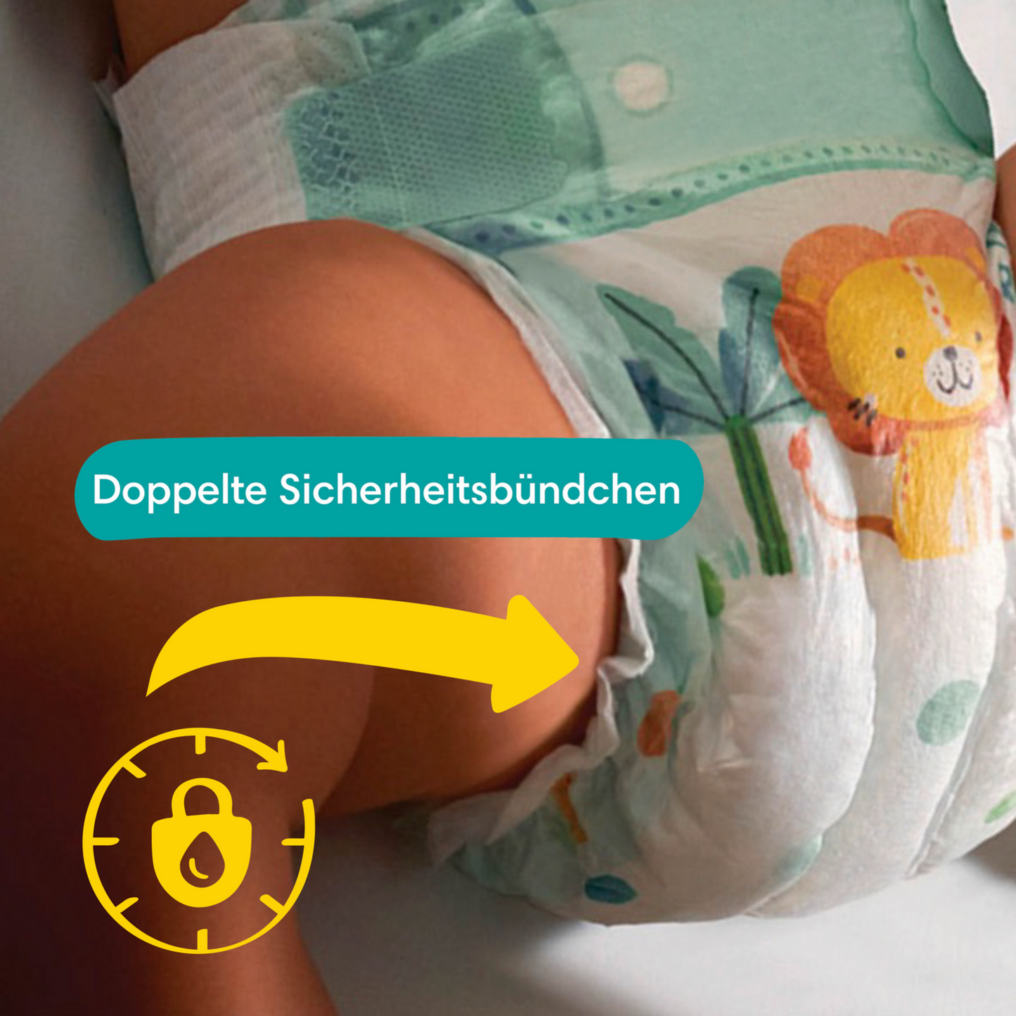 Pampers Baby-Dry T3 Midi 6-10kg (52 pces)