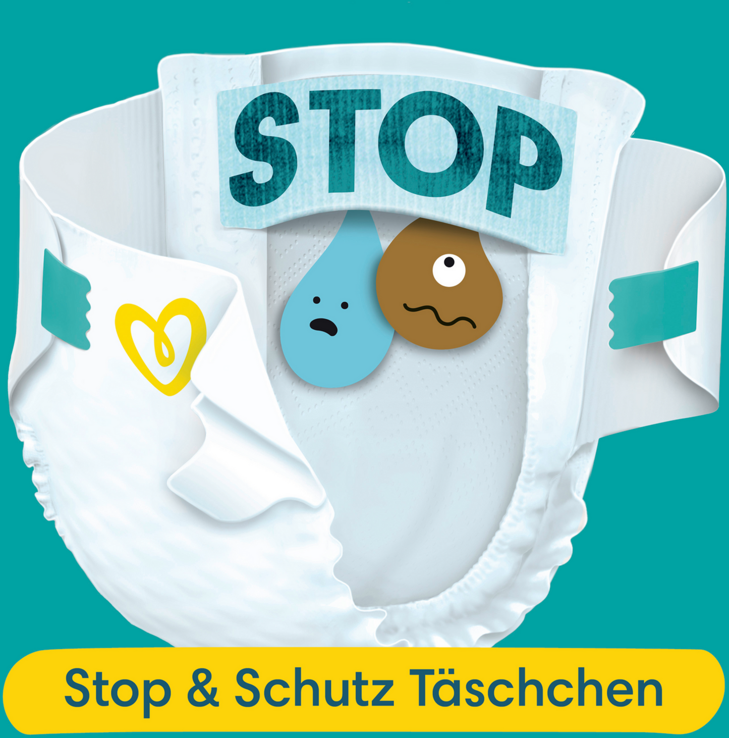 Pampers Baby-Dry T2 Mini 4-8kg (58 pces)